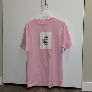 anti social social club t shirt